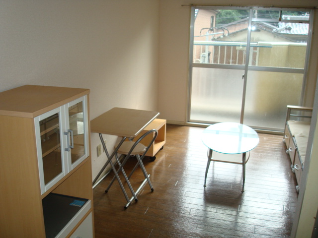 Living and room. Furniture is a sample.