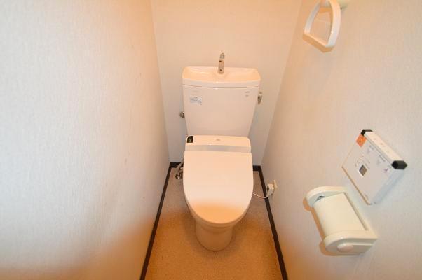 Toilet. Freely use! 