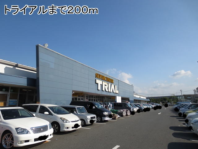 Shopping centre. 200m until the trial (shopping center)