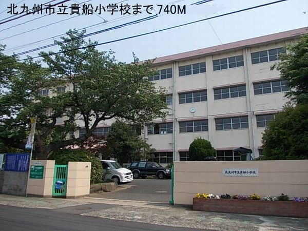 Primary school. Kibune to elementary school (elementary school) 740m