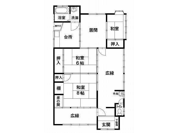 Floor plan. 10 million yen, 3LDK, Land area 250.45 sq m , Building area 120.05 sq m