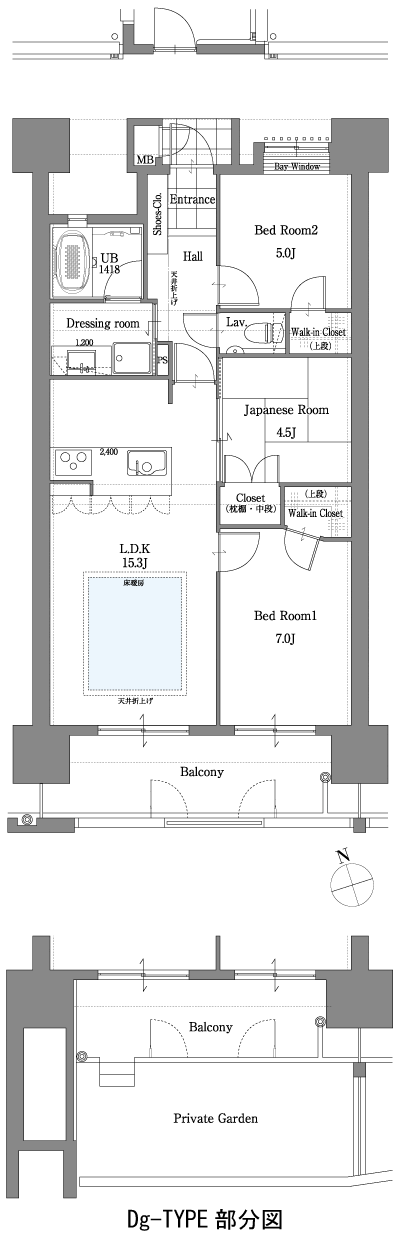 Floor: 3LDK, occupied area: 70.32 sq m, Price: 18.9 million yen