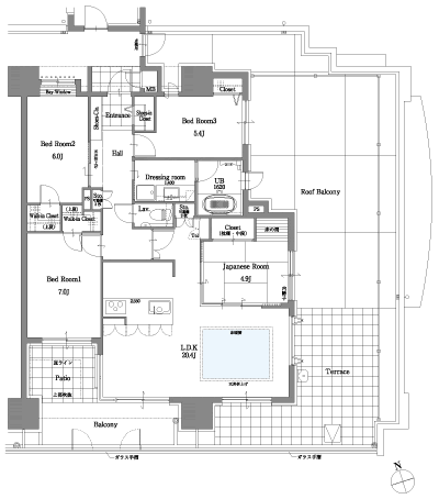 Floor: 4LDK, the area occupied: 99.4 sq m, Price: 36.2 million yen