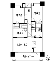 Floor: 3LDK, the area occupied: 77.9 sq m, price: 22 million yen ~ 24 million yen