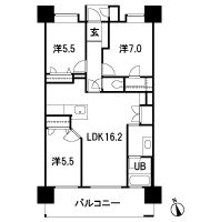 Floor: 3LDK, the area occupied: 75.6 sq m, Price: 22.5 million yen ~ 23,700,000 yen