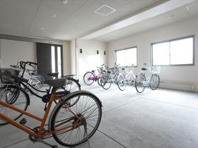 Entrance. Possible parked to the bicycle of indoor