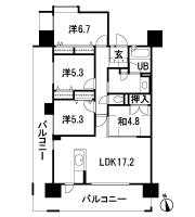 Floor: 4LDK, occupied area: 87.88 sq m, Price: 25,900,000 yen ~ 26.7 million yen