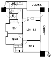 Floor: 3LDK, occupied area: 75.17 sq m, Price: 21,150,000 yen ~ 22.5 million yen
