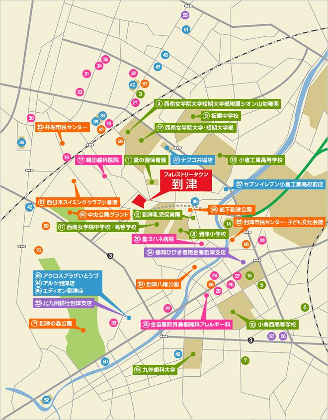 Local guide map