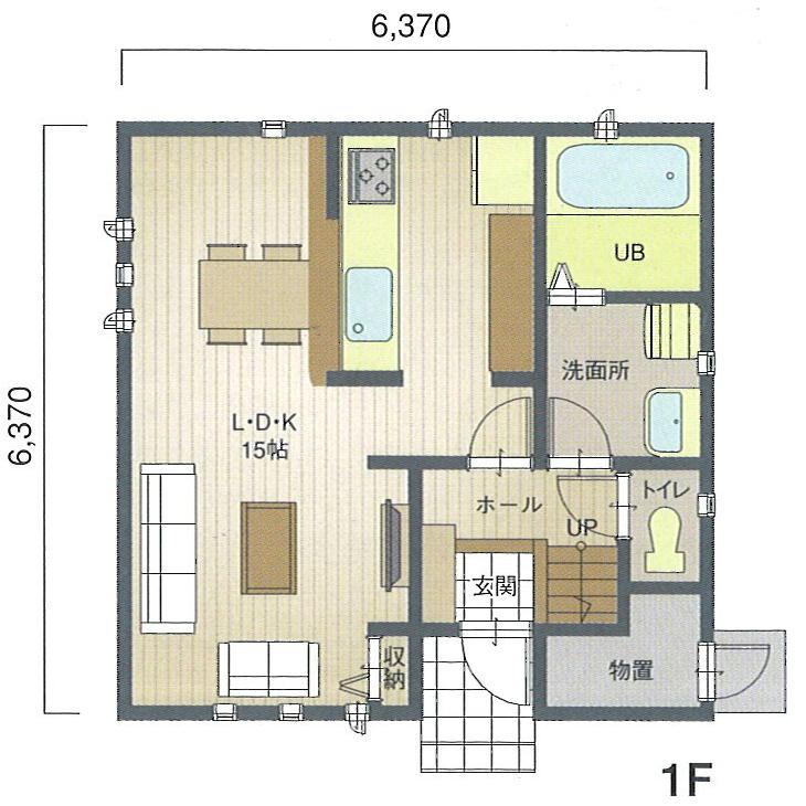 Floor plan. 28,870,000 yen, 3LDK, Land area 150.84 sq m , Building area 81.14 sq m 1F Floor Plan Floor plan is, You can freely change.