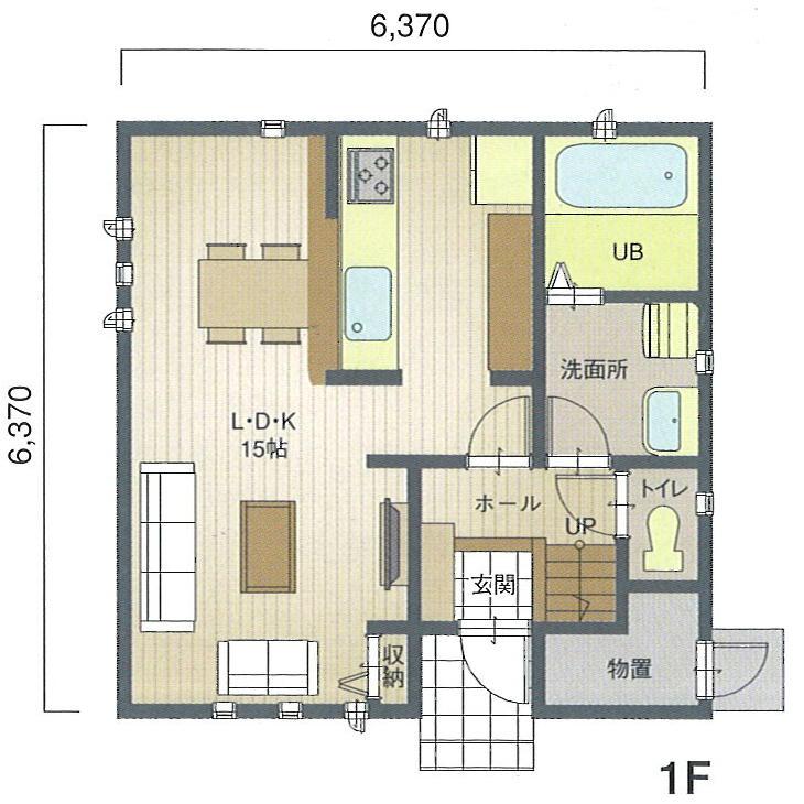 Floor plan. 23,790,000 yen, 3LDK, Land area 115.73 sq m , Building area 81.14 sq m 1F Floor Plan Floor plan is, You can freely change.