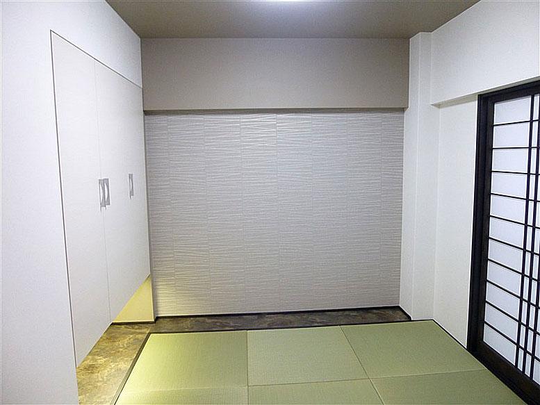 Non-living room. Japanese-style rooms have brightness over fashionable heckling DaTami