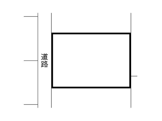 Compartment figure. Land price 2.96 million yen, Land area 140.04 sq m