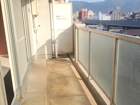Balcony. Ease laundry in spacious balcony
