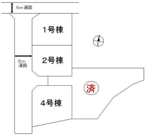 Compartment figure. 25,300,000 yen, 4LDK, Land area 148.84 sq m , Building area 125.86 sq m