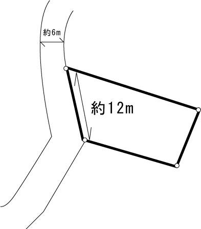 Compartment figure. Land price 13.8 million yen, Land area 266.84 sq m