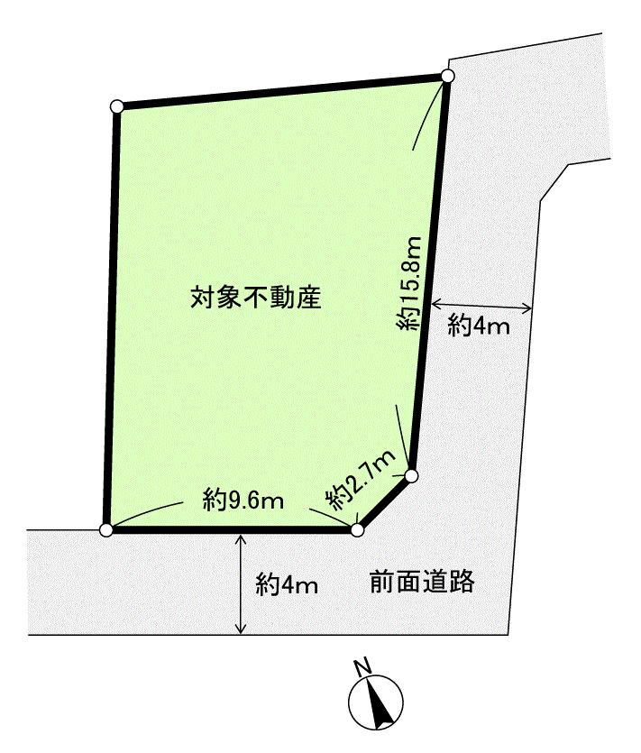 Compartment figure. Land price 17 million yen, Land area 199.7 sq m
