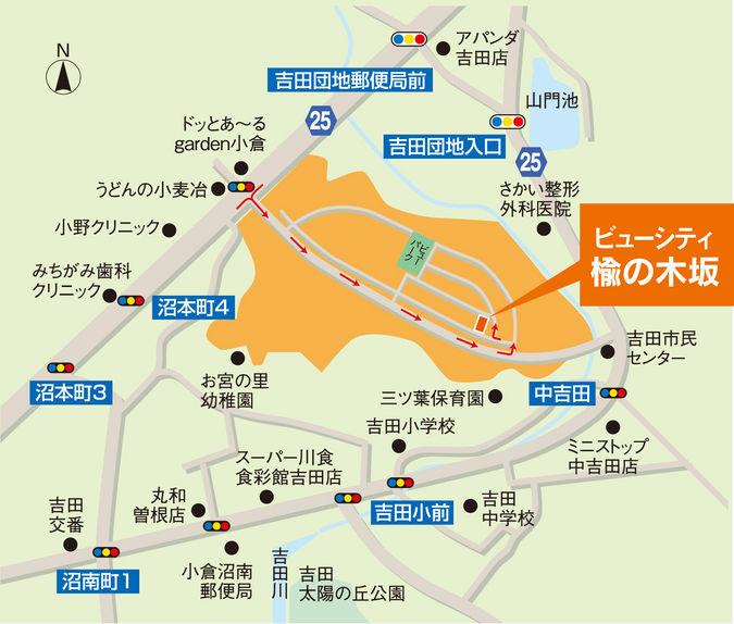 Local guide map