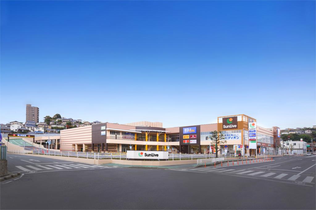 Shopping centre. Sanribu Moritsune until the (shopping center) 350m