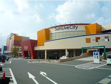 Shopping centre. Sanribu City Ogura until the (shopping center) 602m