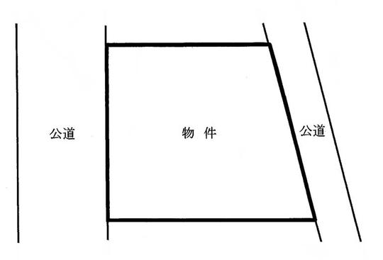 Compartment figure. Land price 7.5 million yen, Land area 261.15 sq m