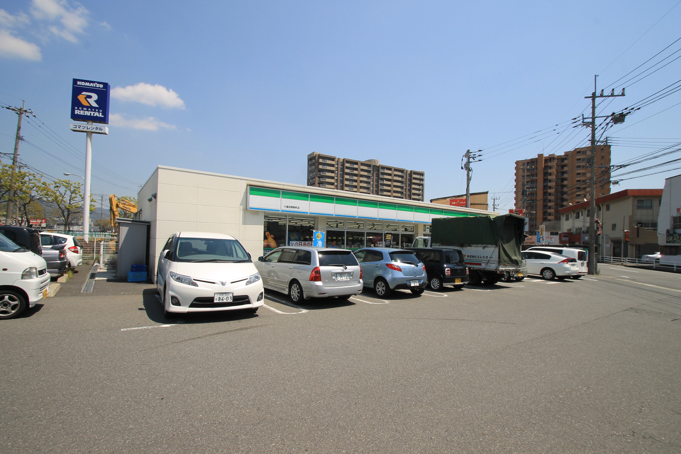 Convenience store. FamilyMart Ogura Taharashin the town store (convenience store) to 190m