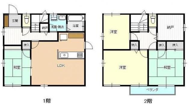 Floor plan. 22 million yen, 4LDK + S (storeroom), Land area 202.6 sq m , Building area 120.27 sq m