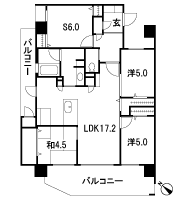Floor: 3LDK + service room, occupied area: 86.94 sq m, Price: 29.5 million yen