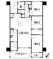Floor: 3LDK + Sun Room, the occupied area: 73.82 sq m, Price: 24.4 million yen ・ 24.6 million yen
