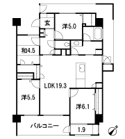 Floor: 4LDK + Sun Room, the occupied area: 94.85 sq m, Price: 32.6 million yen
