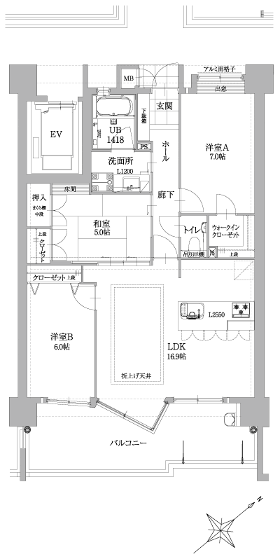 Floor: 3LDK, the area occupied: 78.9 sq m, Price: 21,420,000 yen ~ 23,990,000 yen