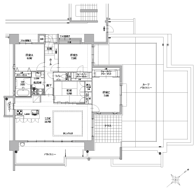 Floor: 4LDK, occupied area: 103.46 sq m, Price: 36,420,000 yen