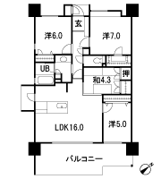 Floor: 4LDK, occupied area: 84 sq m, Price: 24.5 million yen ~ 25,120,000 yen