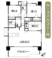 Floor: 3LDK, occupied area: 88.46 sq m, Price: 29,540,000 yen