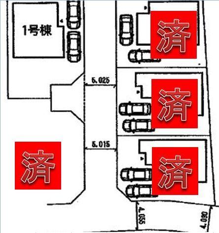Compartment figure. 19,980,000 yen, 4LDK, Land area 165.35 sq m , It is a building area of 105.99 sq m development has been housing complex