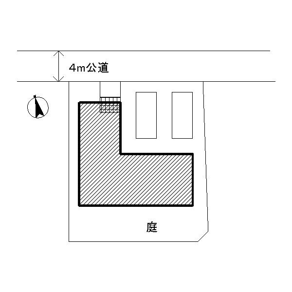 Compartment figure. 23.5 million yen, 4LDK, Land area 157.81 sq m , Or a BBQ in the building area 115.92 sq m south, There is also a garden that can or dry the laundry!