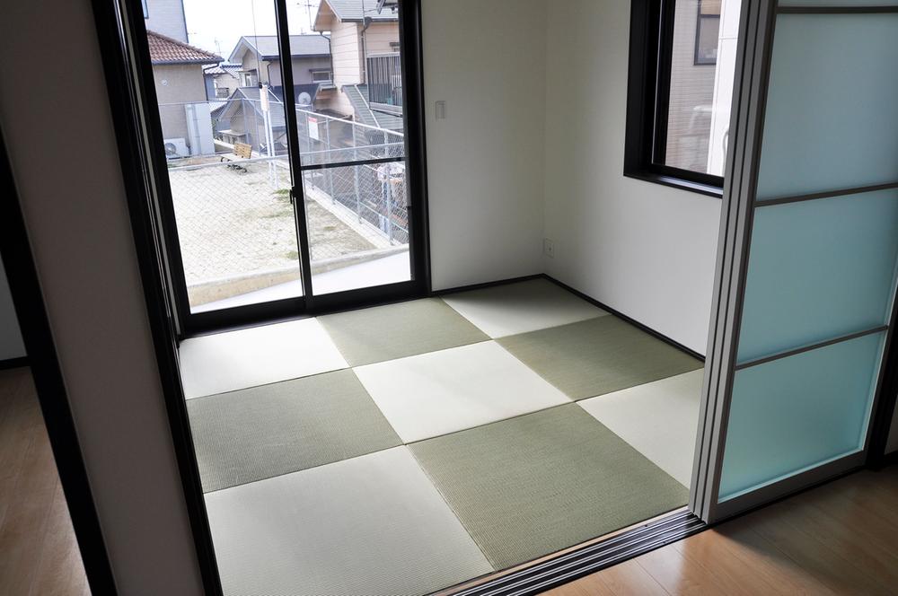 Non-living room. Japanese-style corner of fashionable tatami