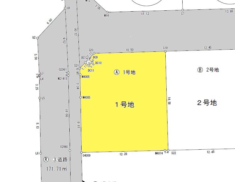 Compartment figure. Land price 13,420,000 yen, Land area 181.69 sq m