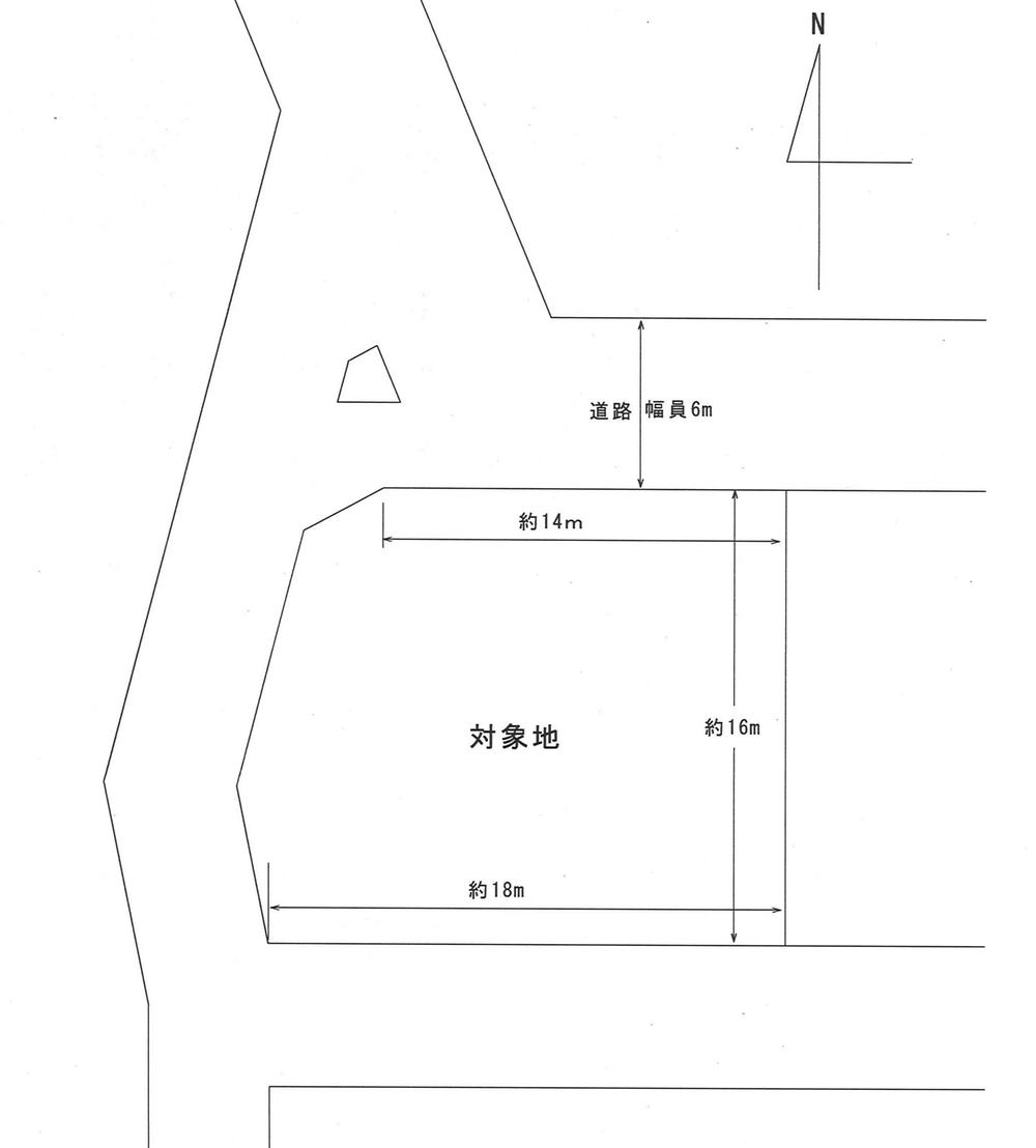Compartment figure. Land price 12.8 million yen, Land area 293.6 sq m