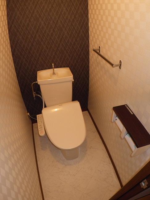 Toilet. Washlet new ・ Cross also is fashionable.