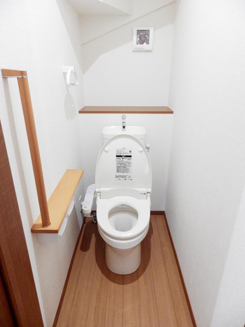 Toilet. It is water-saving toilets. Cleaning is also a breeze!