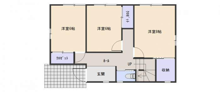 Floor plan. 31,800,000 yen, 4LDK, Land area 152.27 sq m , Building area 105.65 sq m