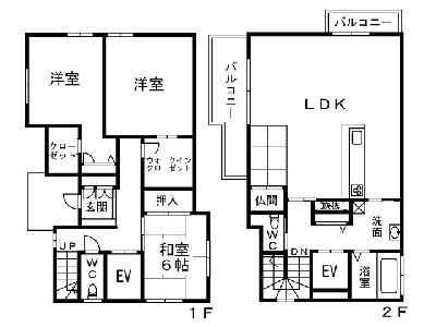 Floor plan. 28.5 million yen, 3LDK, Land area 203.52 sq m , Building area 124.8 sq m