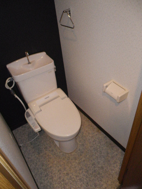 Toilet. With Washlet