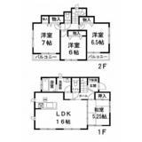 Floor plan. 20.8 million yen, 4LDK, Land area 119.45 sq m , Building area 96.46 sq m