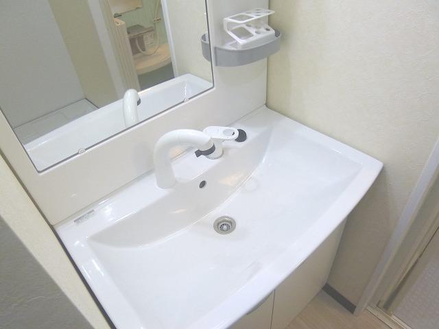 Wash basin, toilet. Indoor (June 2012) shooting
