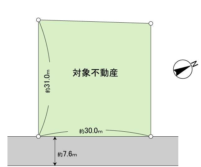 Compartment figure. Land price 22,590,000 yen, Land area 1,131.7 sq m