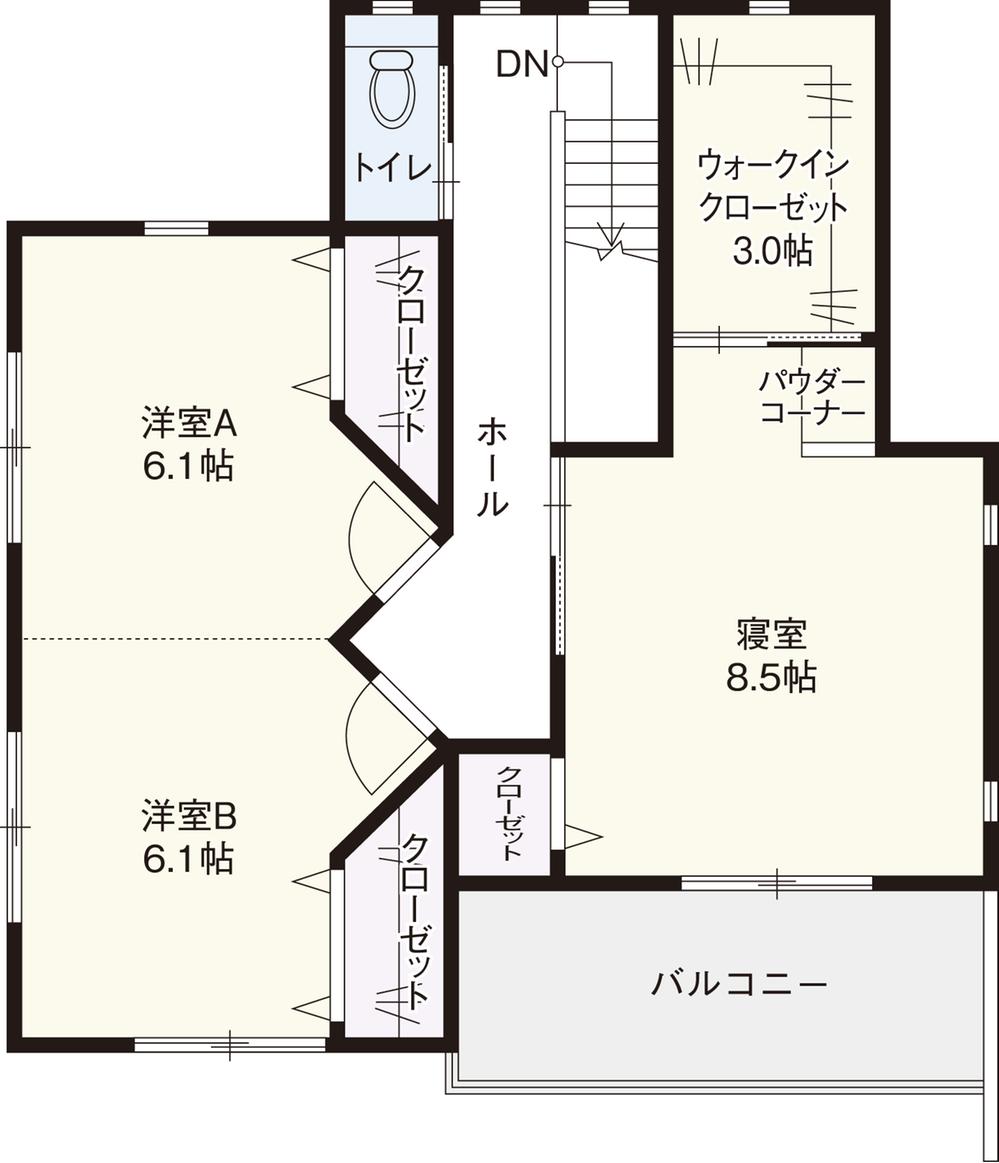 Floor plan. 37,960,000 yen, 4LDK, Land area 232.14 sq m , Building area 130.01 sq m 2 floor