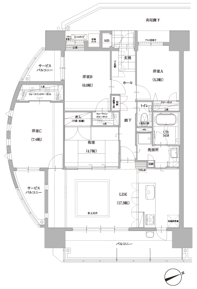 Floor: 4LDK, occupied area: 90.29 sq m, Price: 27,320,000 yen ~ 30,300,000 yen