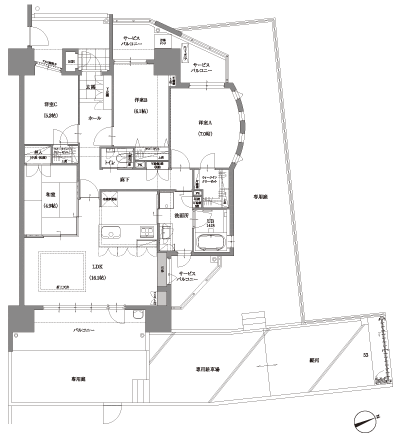 Floor: 4LDK, occupied area: 91.02 sq m, Price: 29,270,000 yen